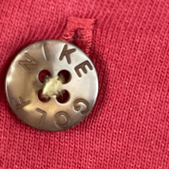 Nike Golf Dri-Fit Polo Shirt Men’s 2XL Red Solid Blue Stripe Lot of 2 - Picture 13 of 13